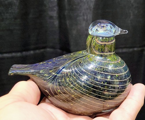 Iittala oiva toikka glass bird - oiva,